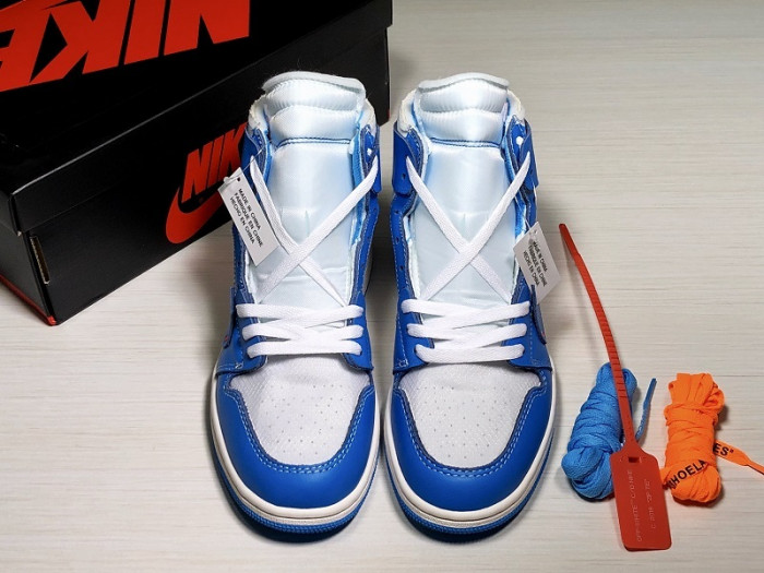 OF x Air Jordan 1 UNC AQ0818-148
