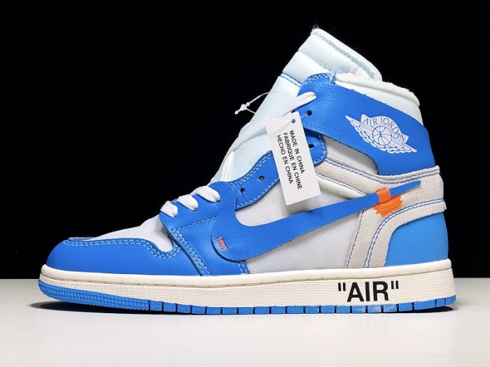 OF x Air Jordan 1 UNC AQ0818-148