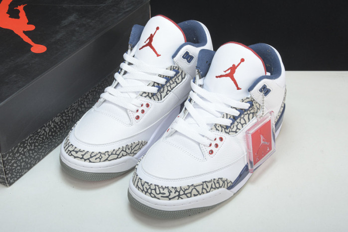 AIR JORDAN 3 RETRO TRUE BLUE NIKE AIR FIRST LOOK 854262-106