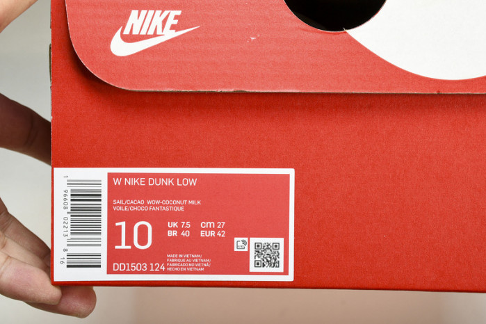 Nike SB Dunk Low "Cacao Wow"   DD1503-124