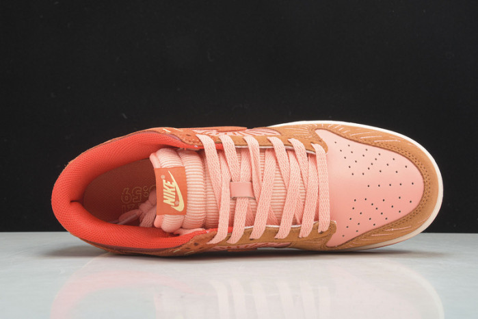 NIKE DUNK LOW "Orange-Crimson" DO6723-800