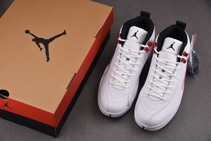 Air Jordan 12 Twist White University Red CT8013-106