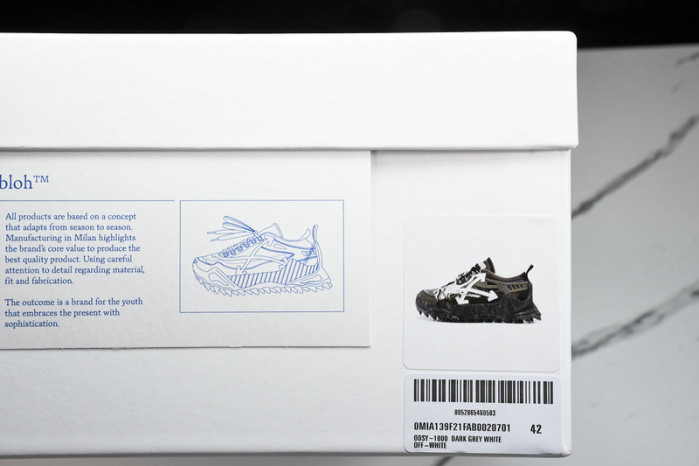 OF C/O ODSY-1000  SNEAKER Dark Grey  FOR-31601