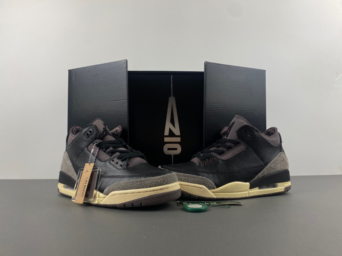 A Ma Manière x Air Jordan 3 “Black”  FZ4811-001