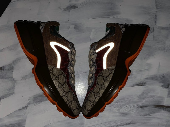 GUCC Rhyton Vintage Trainer Sneaker 620185 99WG0 6060