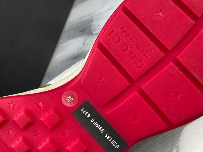 GUCC Rhyton Vintage Trainer Sneaker 620185 99WF0 4371