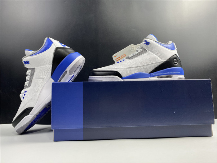 AIR JORDAN 3 RETRO WHITE BLUE CT8532-040