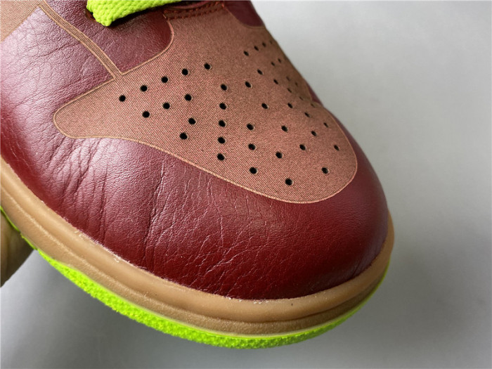 Nike Dunk Low 1-Piece  Varsity Red Chartreuse 311611-661