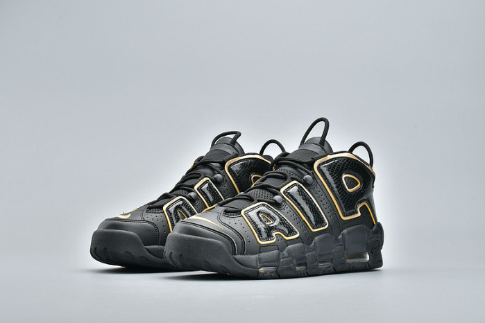 NIKE AIR MORE UPTEMPO “FRANCE” BLACK/METALLIC GOLD AV3810-001